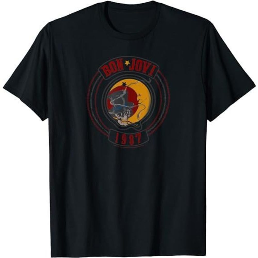 Bon Jovi 1987 T-Shirt,  Bon Jovi Shirt Fan Gift, Bon Jovi Band Shirt